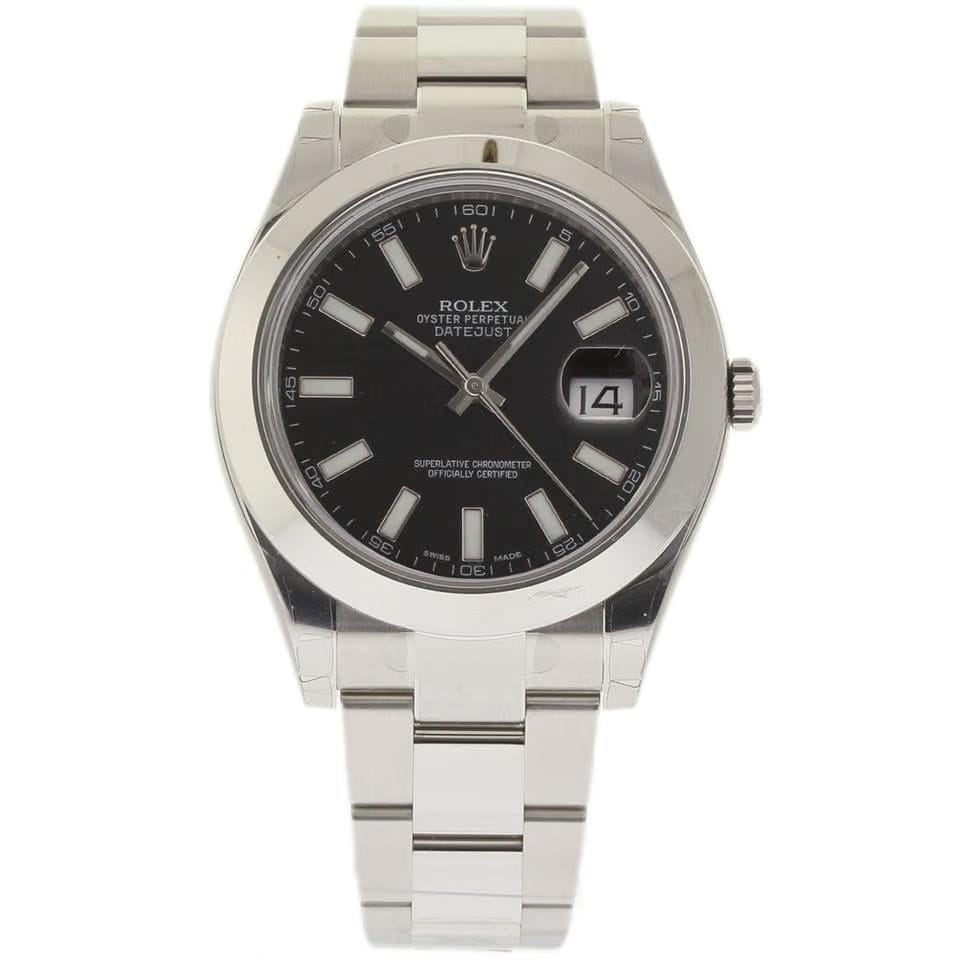 Rolex | Datejust | 116300 | Steel | 41 mm | Steel | Black | Automatic