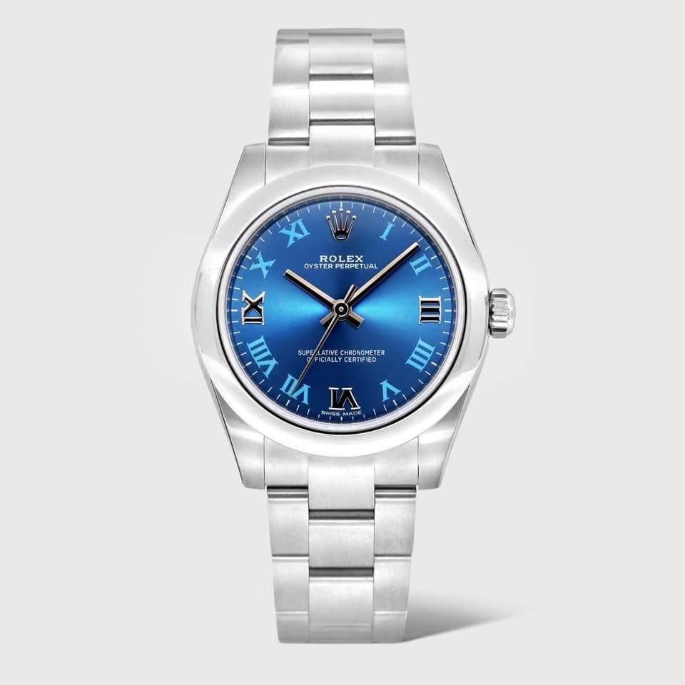 Rolex | Oyster Perpetual | 177200 | Steel | Blue | Automatic