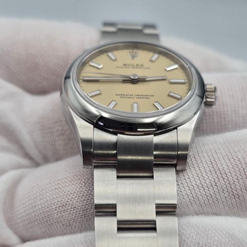 Rolex | Oyster Perpetual | 277200 | Steel | 31 mm | Steel | Champagne | Automatic