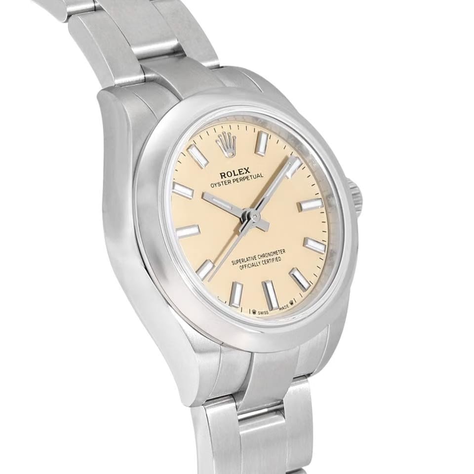 Rolex | Oyster Perpetual | 276200 | Steel | 28 Mm | Champagne | Automatic