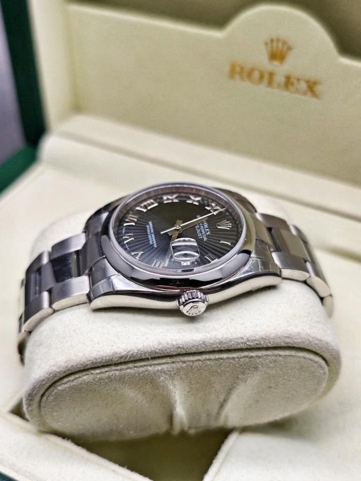 Rolex | Datejust | 116200 | Steel | 36 mm | Steel | Black | Automatic