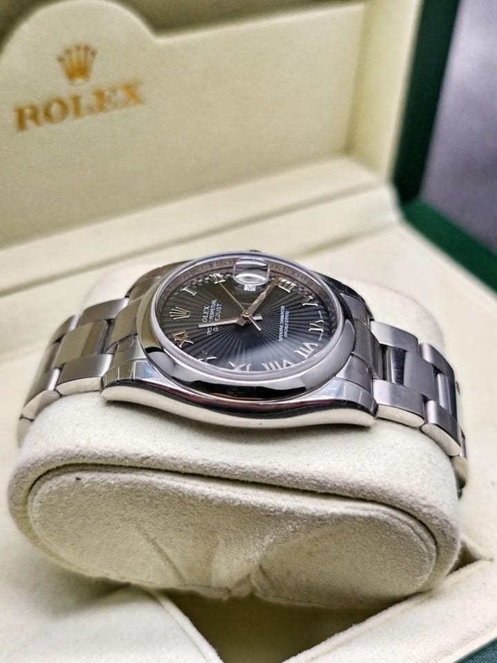 Rolex | Datejust | 116200 | Steel | 36 mm | Steel | Black | Automatic