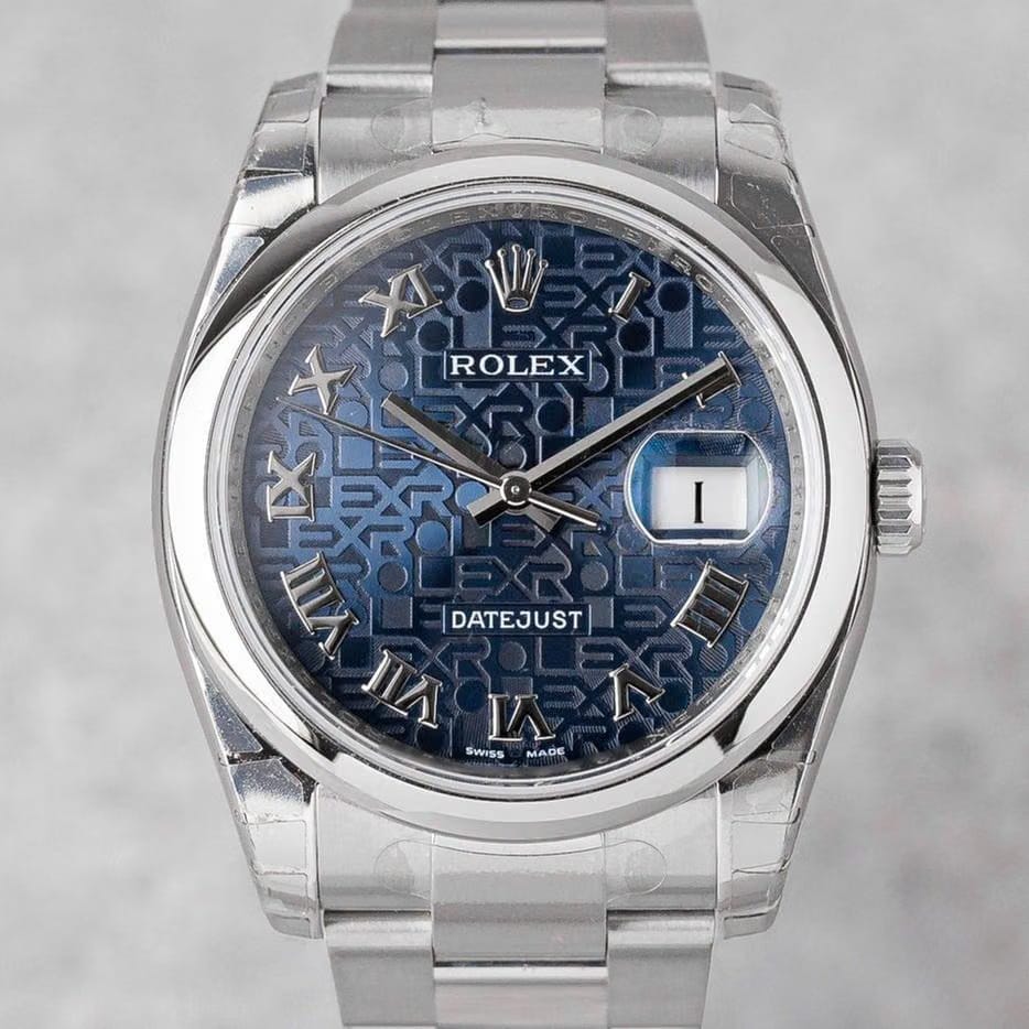 Rolex | Datejust | 116200 | Steel | 36 mm | Steel | Blue | Automatic