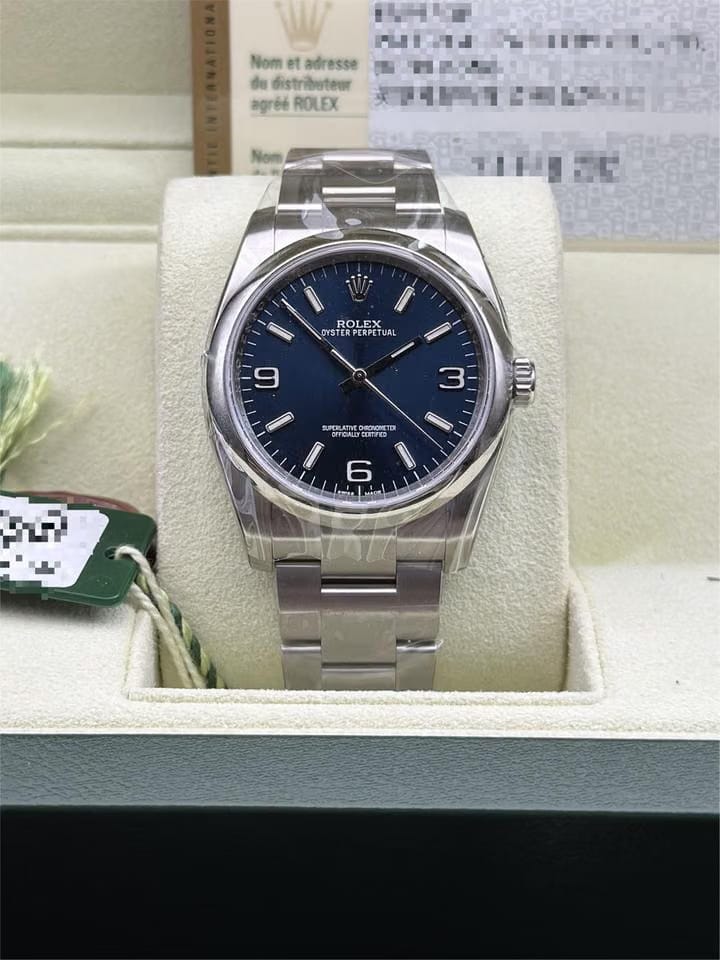Rolex | Oyster Perpetual | 116000 | Steel | 36 mm | Steel | Blue | Automatic