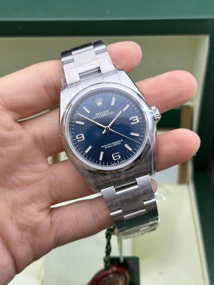 Rolex | Oyster Perpetual | 116000 | Steel | 36 mm | Steel | Blue | Automatic