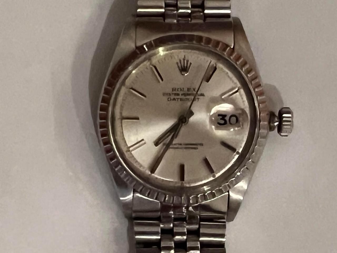 Rolex | Datejust | 4033375 | Steel | 36 mm | Steel | Silver (solid) | Automatic