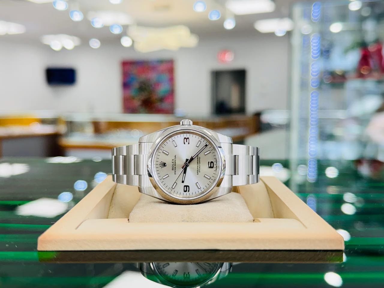 Rolex | Oyster Perpetual | 114200 | Steel | 34 mm | Steel | Silver | Automatic