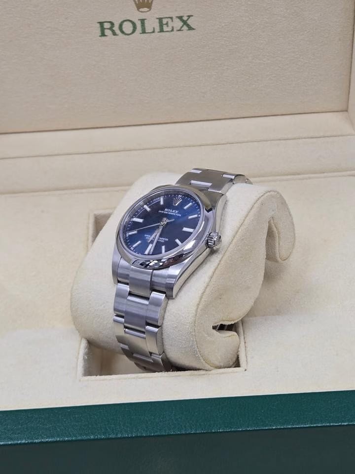 Rolex | Oyster Perpetual | 124200-cm4-dc710 | Steel | 34 mm | Steel | Blue | Automatic