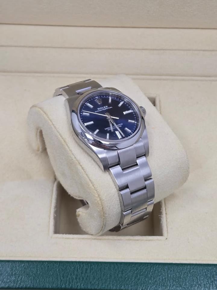 Rolex | Oyster Perpetual | 124200-cm4-dc710 | Steel | 34 mm | Steel | Blue | Automatic