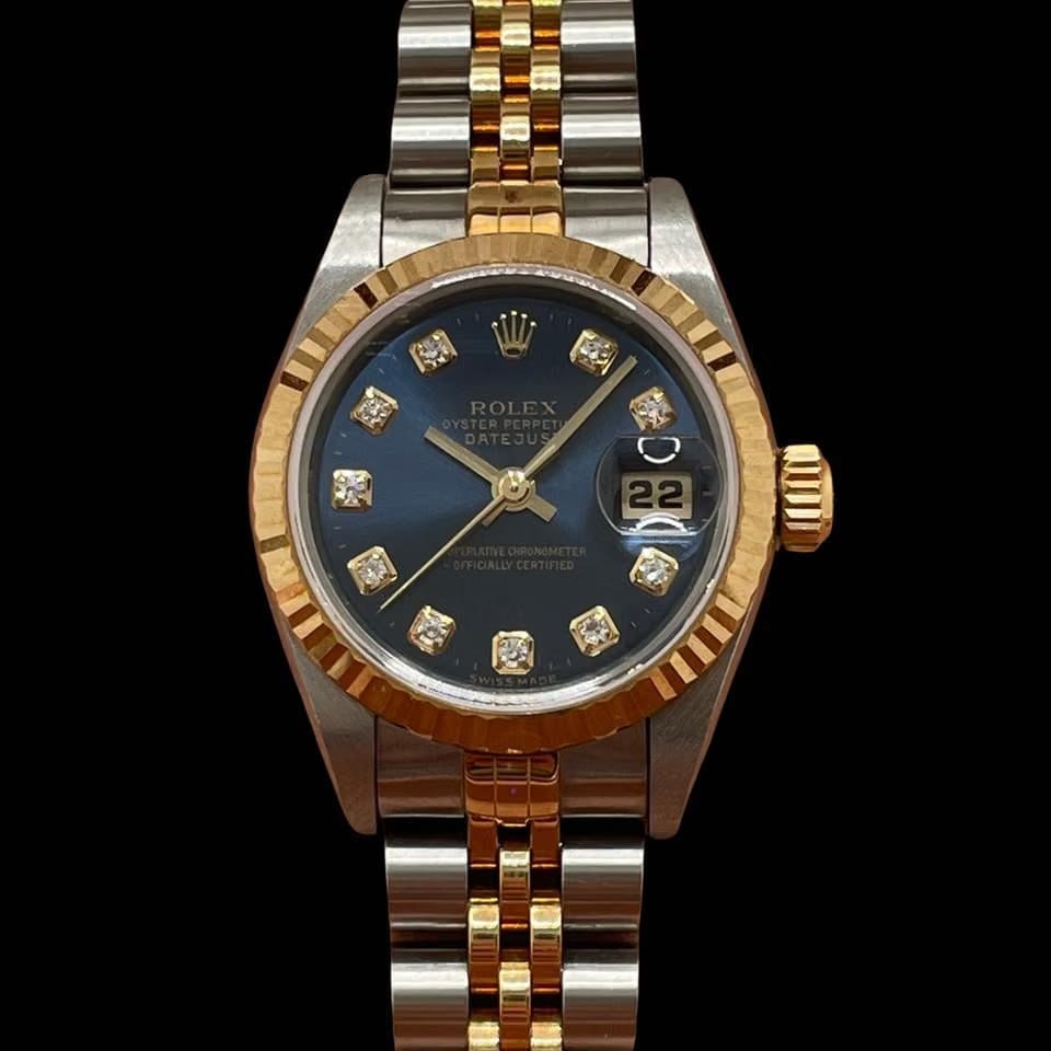 Rolex | Datejust | 69173 | Steel | 26 mm | Gold/Steel | Blue | Automatic