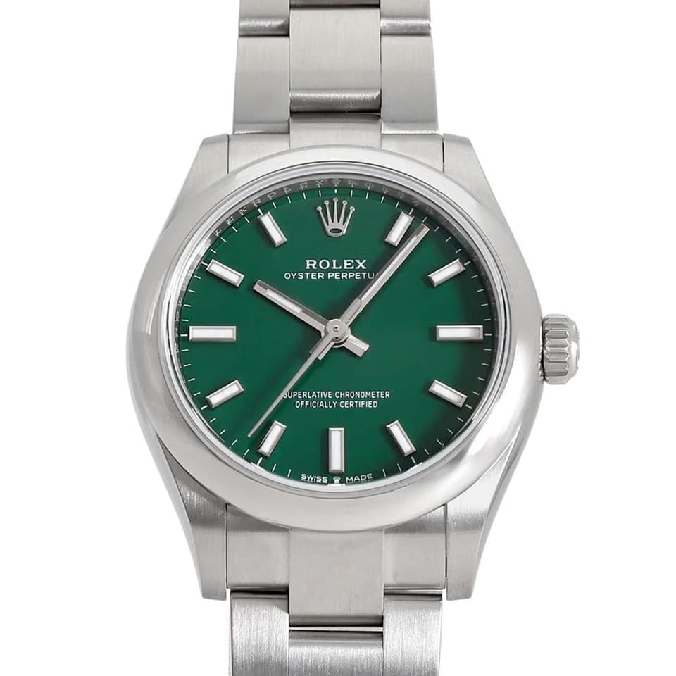 Rolex | Oyster Perpetual | 277200 | Steel | 31 Mm | Green | Automatic