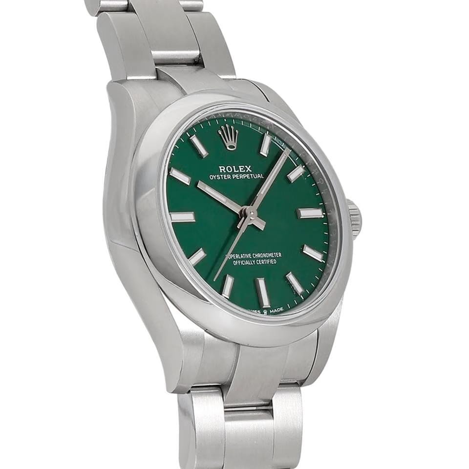 Rolex | Oyster Perpetual | 277200 | Steel | 31 Mm | Green | Automatic
