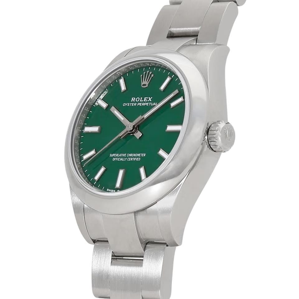 Rolex | Oyster Perpetual | 277200 | Steel | 31 Mm | Green | Automatic