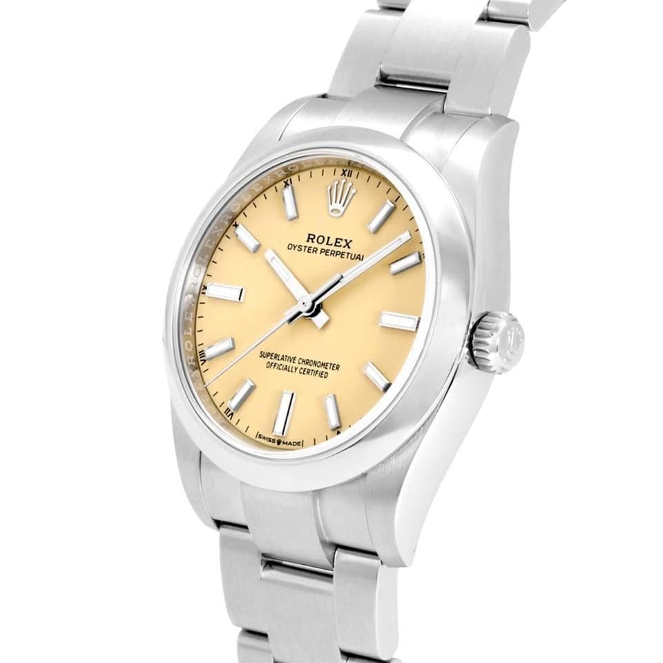 Rolex | Oyster Perpetual | 124200 | Steel | 34 Mm | Champagne | Automatic