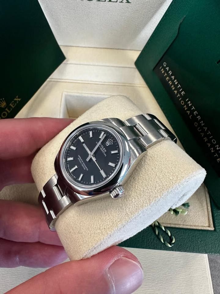 Rolex | Oyster Perpetual | 277200 | Steel | 31mm mm | Steel | Black | Automatic