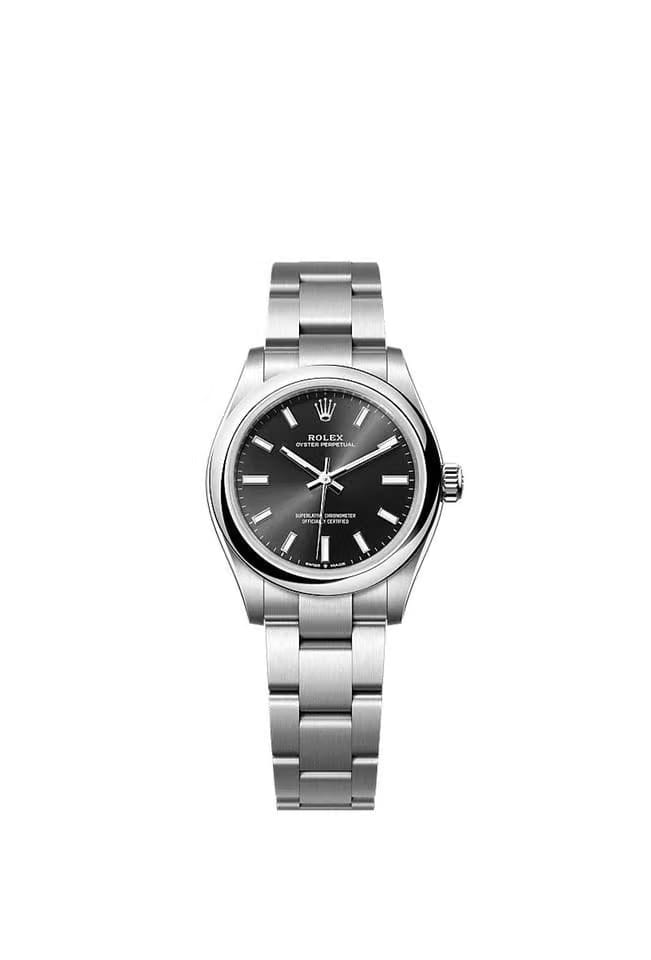 Rolex | Oyster Perpetual | 277200 | Steel | 31mm mm | Steel | Black | Automatic