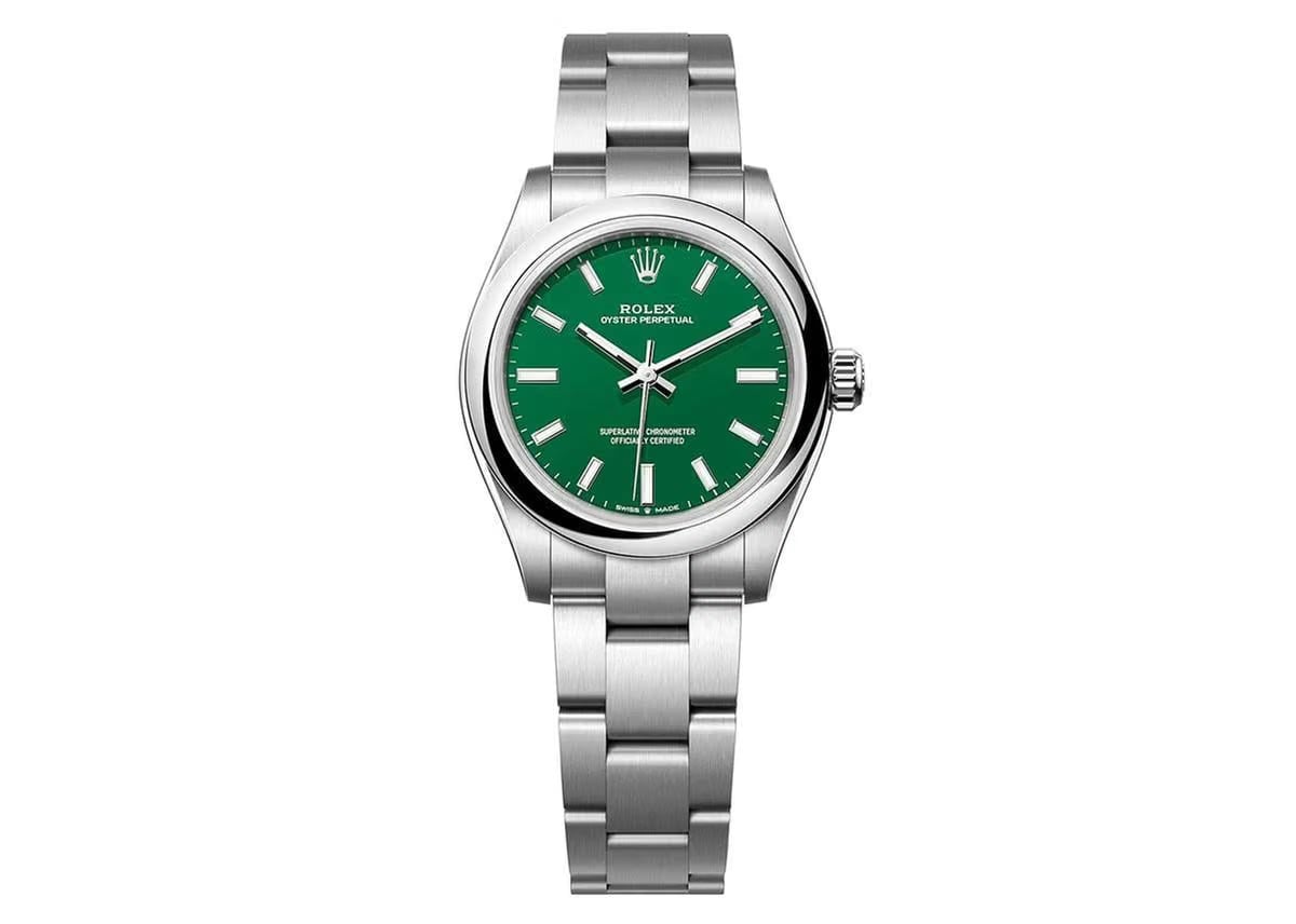 Rolex | Oyster Perpetual | M277200-0006 | Steel | 31 mm | Steel | Green | Automatic