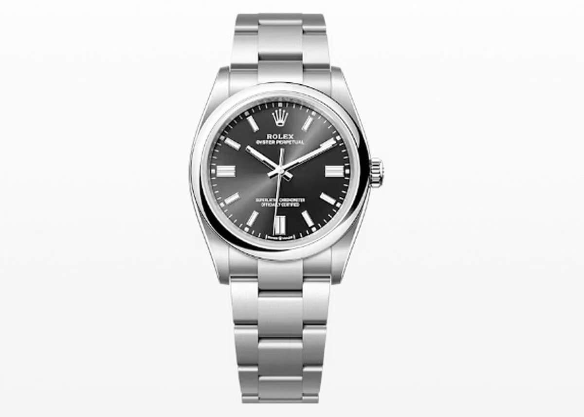 Rolex | Oyster Perpetual | M126000-0002 | Steel | 36 mm | Steel | Black | Automatic