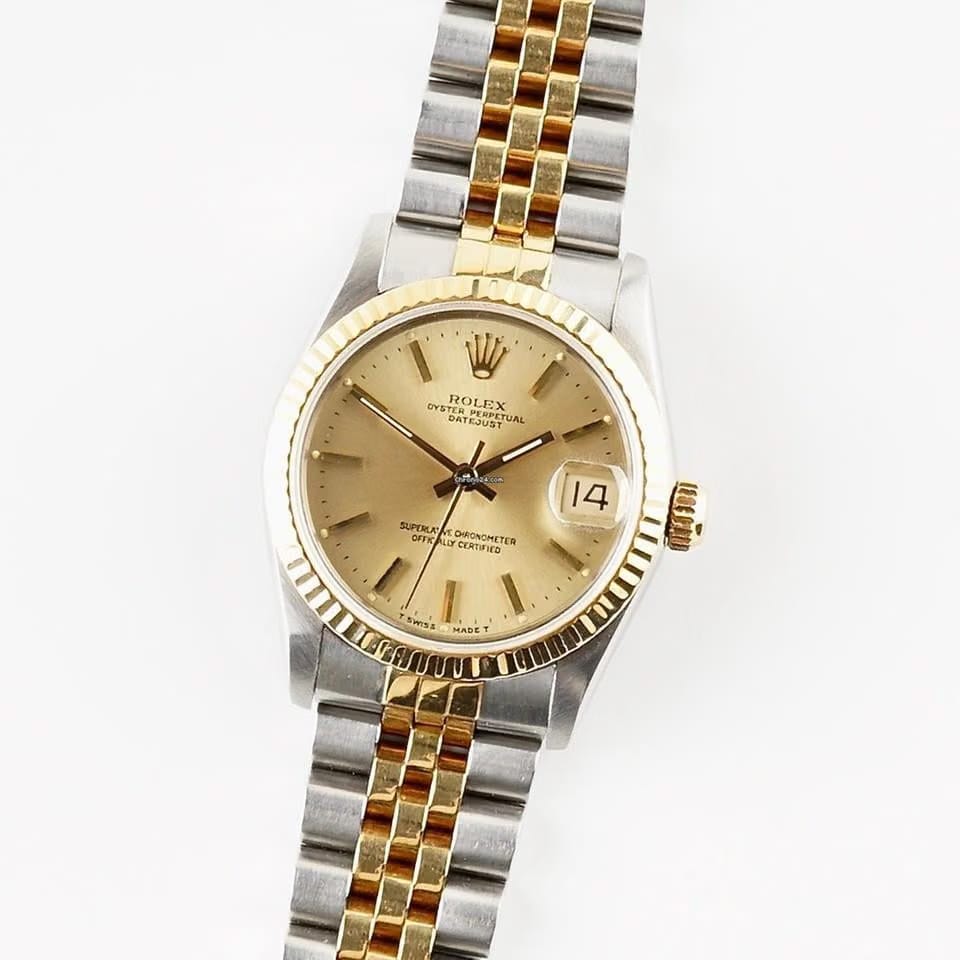 Rolex | Datejust | Rolex 68273 | Gold/Steel | 31 mm mm | Gold/Steel | Champagne | Automatic