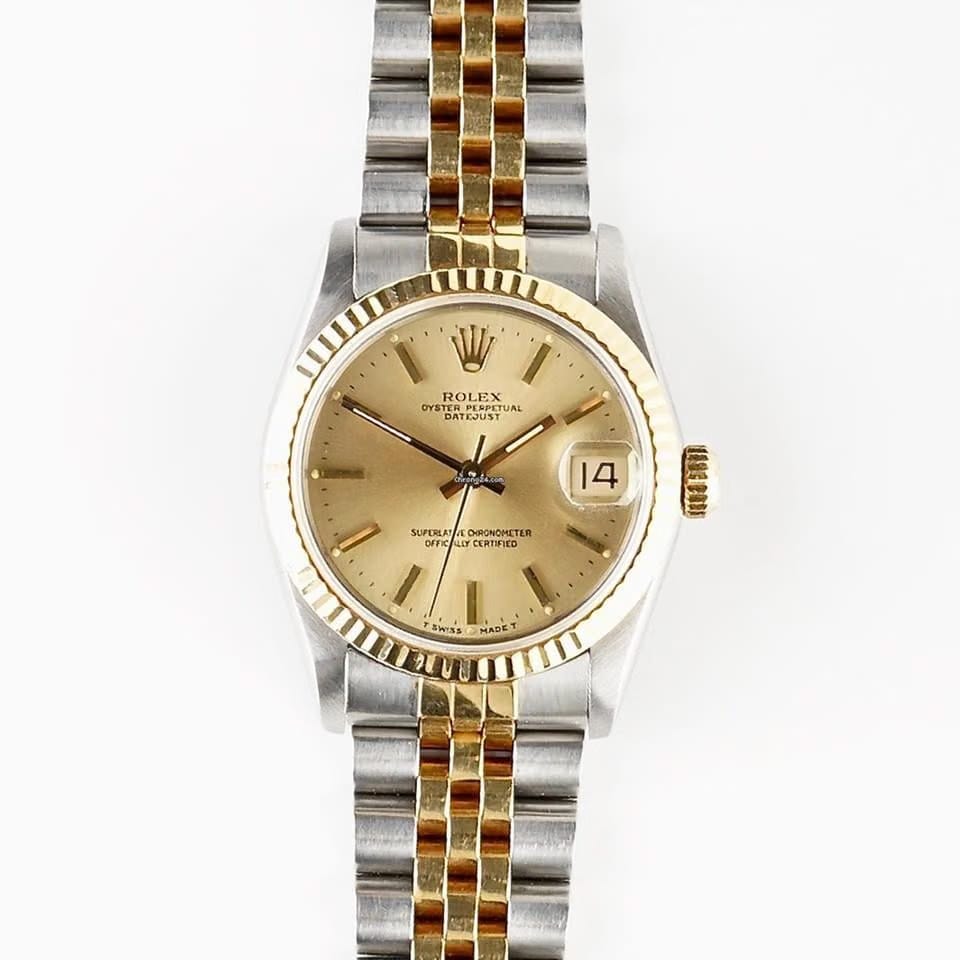 Rolex | Datejust | Rolex 68273 | Gold/Steel | 31 mm mm | Gold/Steel | Champagne | Automatic
