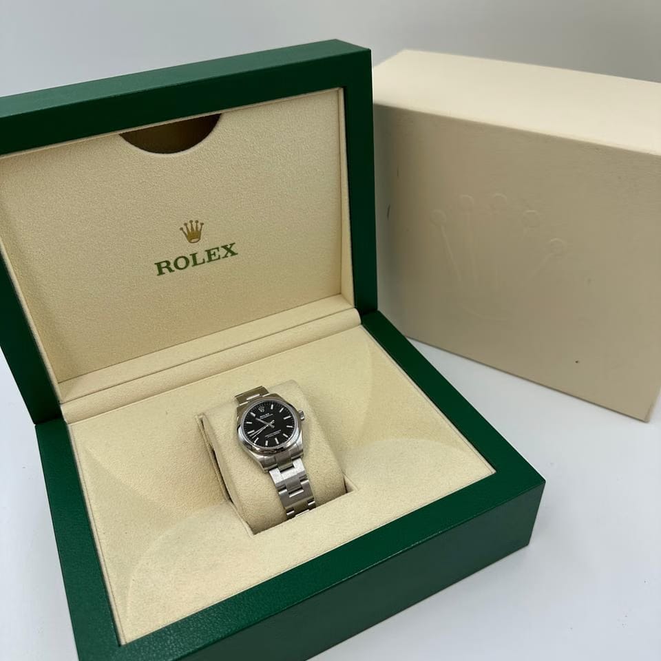 Rolex | Oyster Perpetual | 277200 black | Steel | 31 mm | Steel | Black | Automatic