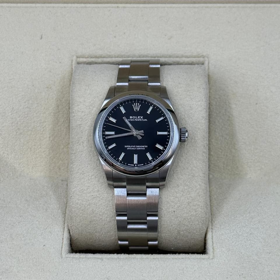 Rolex | Oyster Perpetual | 277200 black | Steel | 31 mm | Steel | Black | Automatic