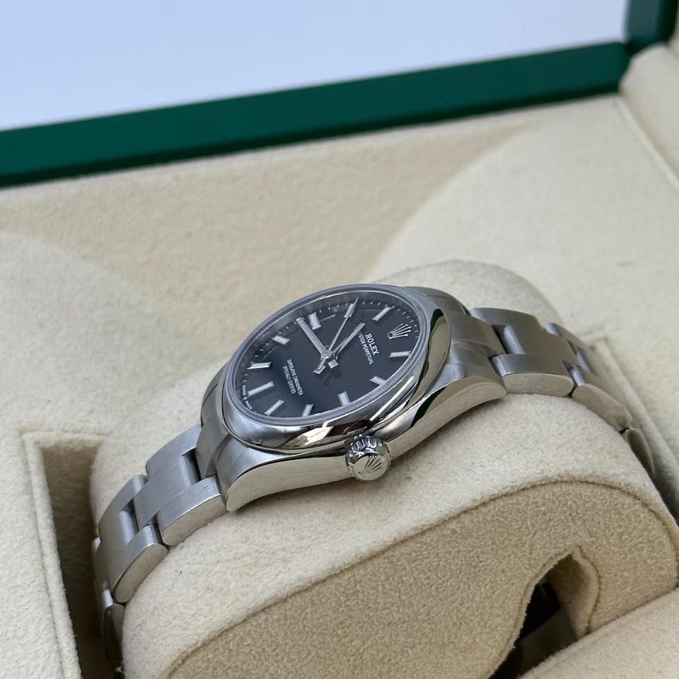 Rolex | Oyster Perpetual | 277200 black | Steel | 31 mm | Steel | Black | Automatic