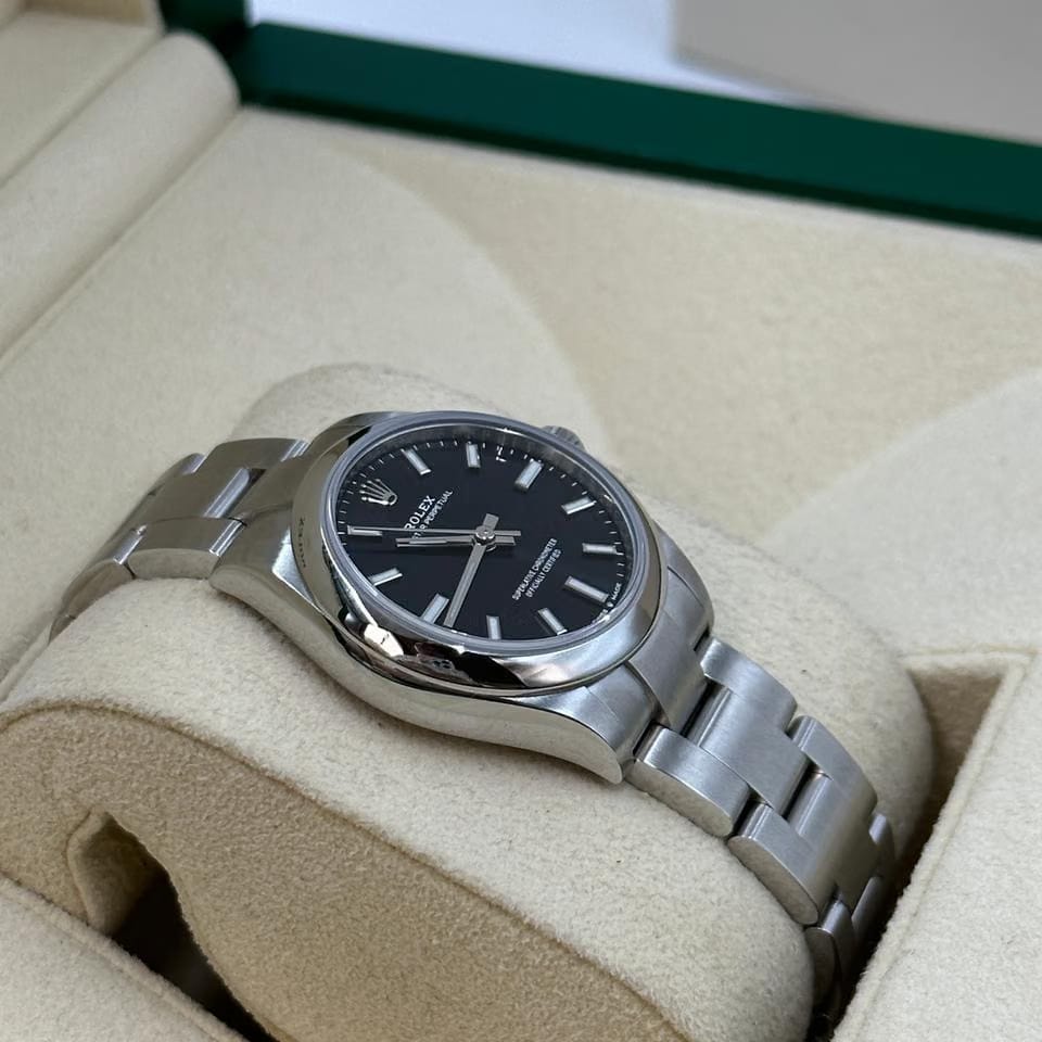 Rolex | Oyster Perpetual | 277200 black | Steel | 31 mm | Steel | Black | Automatic