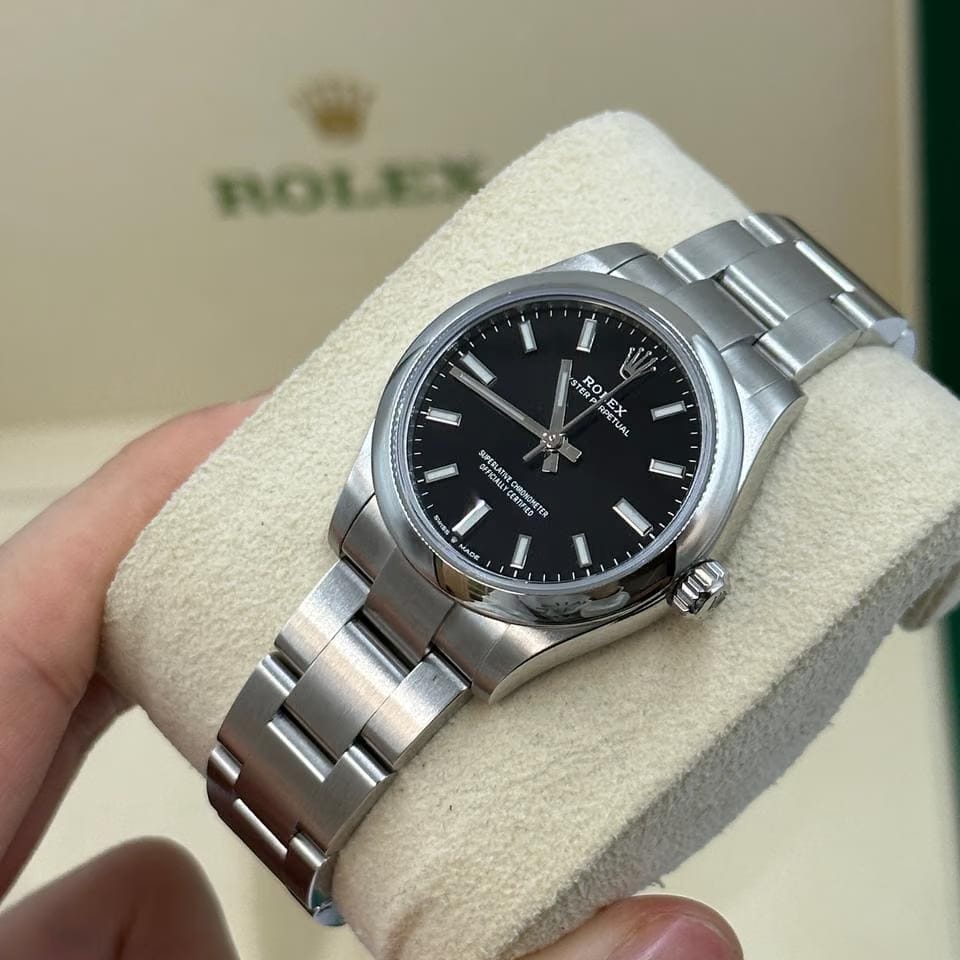 Rolex | Oyster Perpetual | 277200 black | Steel | 31 mm | Steel | Black | Automatic