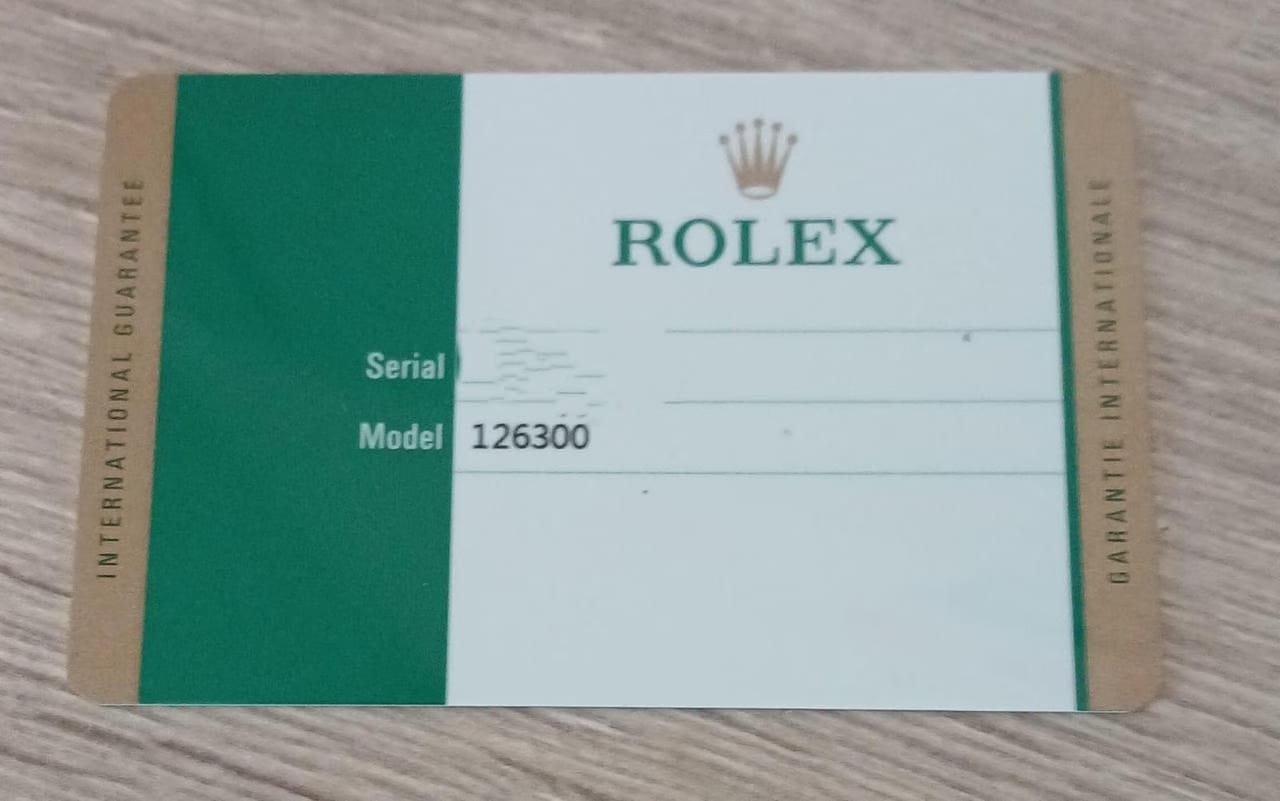 Rolex | Datejust | 126300 | 41 x 48 mm | Steel | Automatic