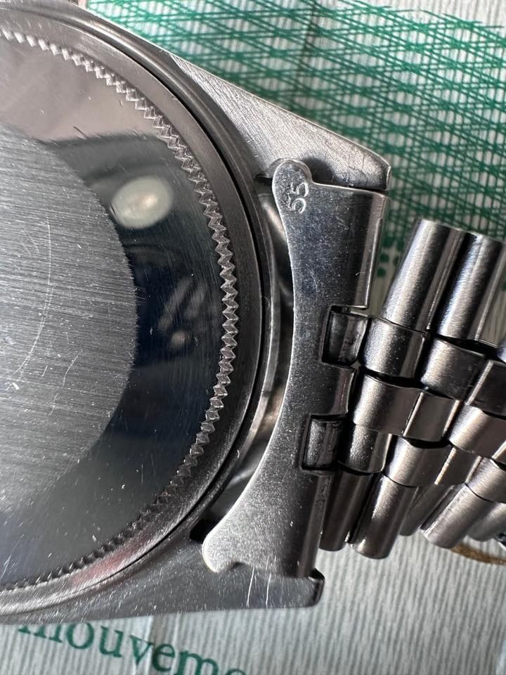 Rolex | Datejust | 1603 | Steel | 36 x 35.5 mm | Steel | Black | Automatic