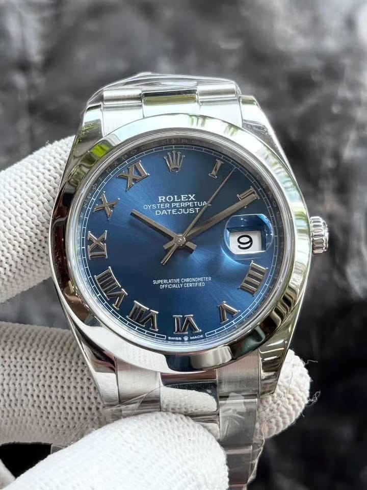 Rolex | Datejust | 126300 | Steel | 41 mm | Steel | Blue | Automatic