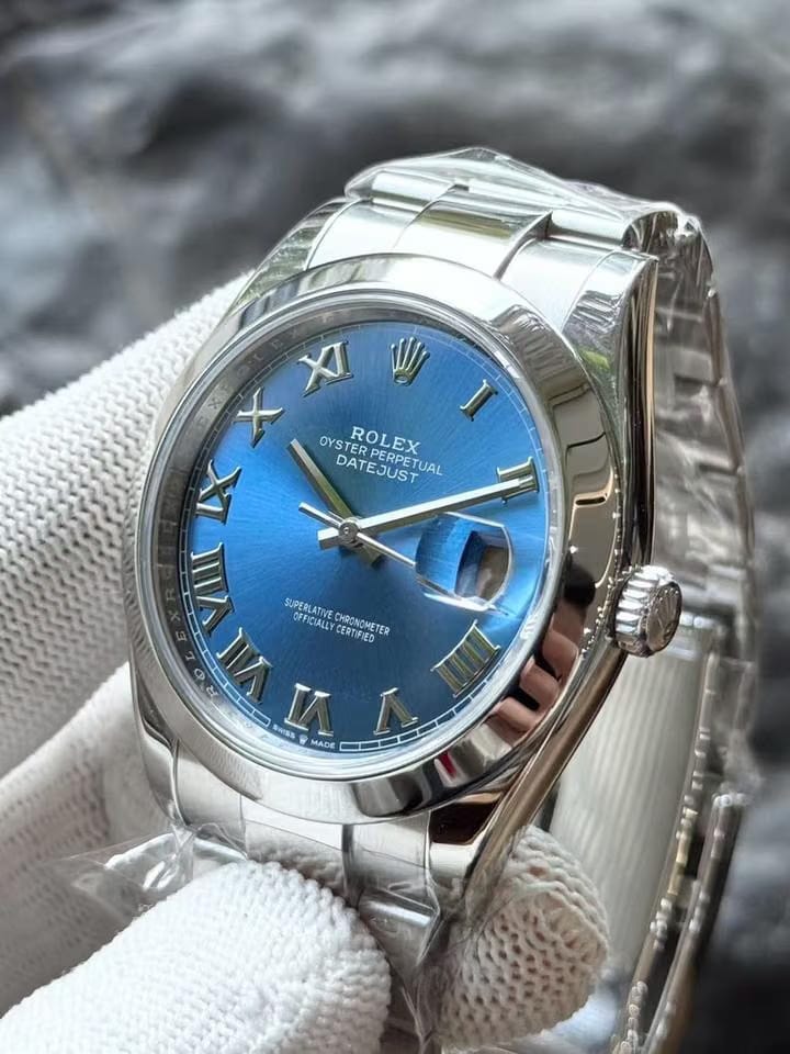 Rolex | Datejust | 126300 | Steel | 41 mm | Steel | Blue | Automatic
