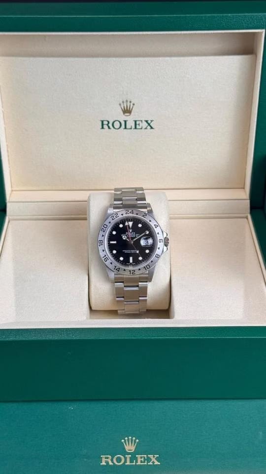 Rolex | Explorer II | 16570 | Steel | 40 mm | Steel | Black | Automatic