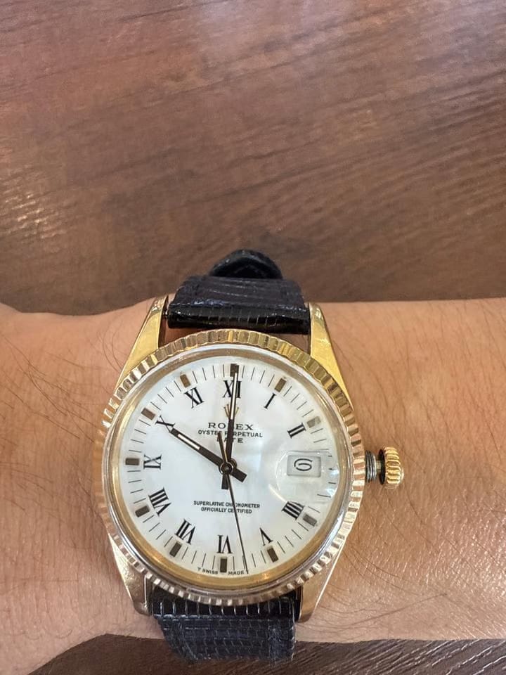 Rolex | Oyster Perpetual | 15037 | Yellow gold | 34 mm | Yellow gold | Gold (solid) | Automatic