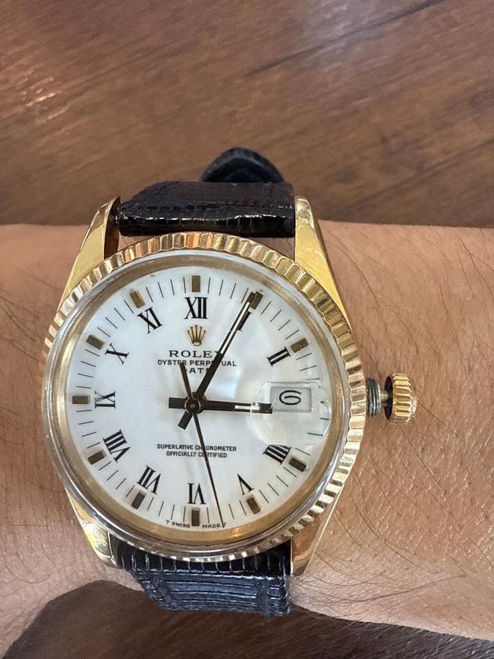 Rolex | Oyster Perpetual | 15037 | Yellow gold | 34 mm | Yellow gold | Gold (solid) | Automatic