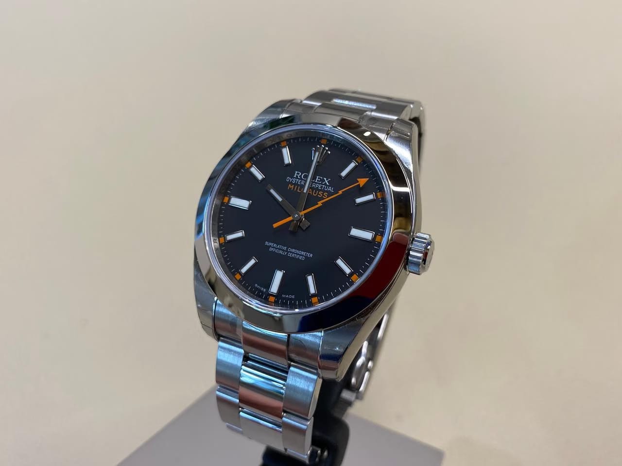 Rolex | Milgauss | 116400 | Steel | 40 mm | Steel | Black | Automatic