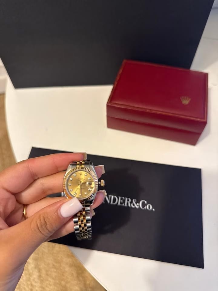 Rolex | Datejust | 179173 | Yellow gold | 26 mm | Gold/Steel | Gold | Automatic