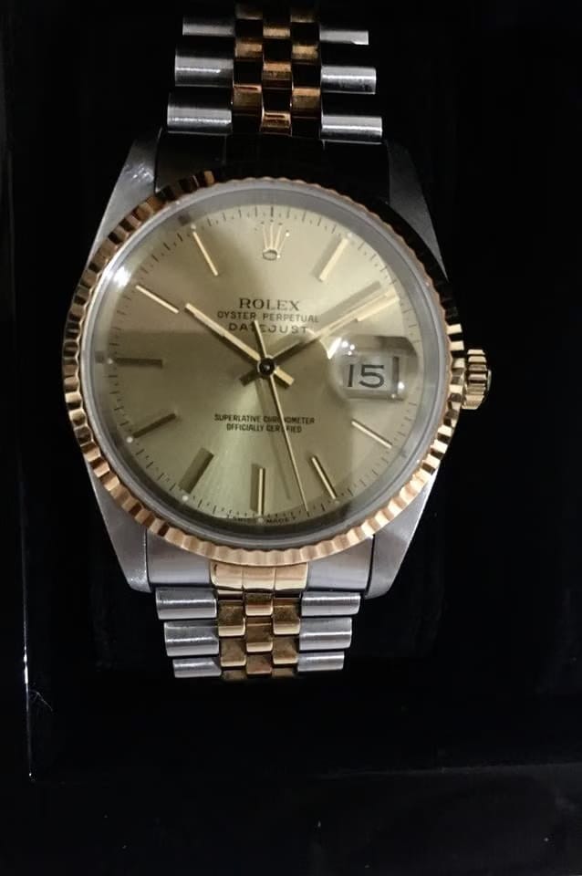 Rolex | Datejust | R16233320B6252 | Gold/Steel | 36 mm | Gold/Steel | Gold | Automatic
