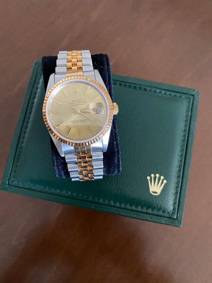 Rolex | Datejust | R16233320B6252 | Gold/Steel | 36 mm | Gold/Steel | Gold | Automatic