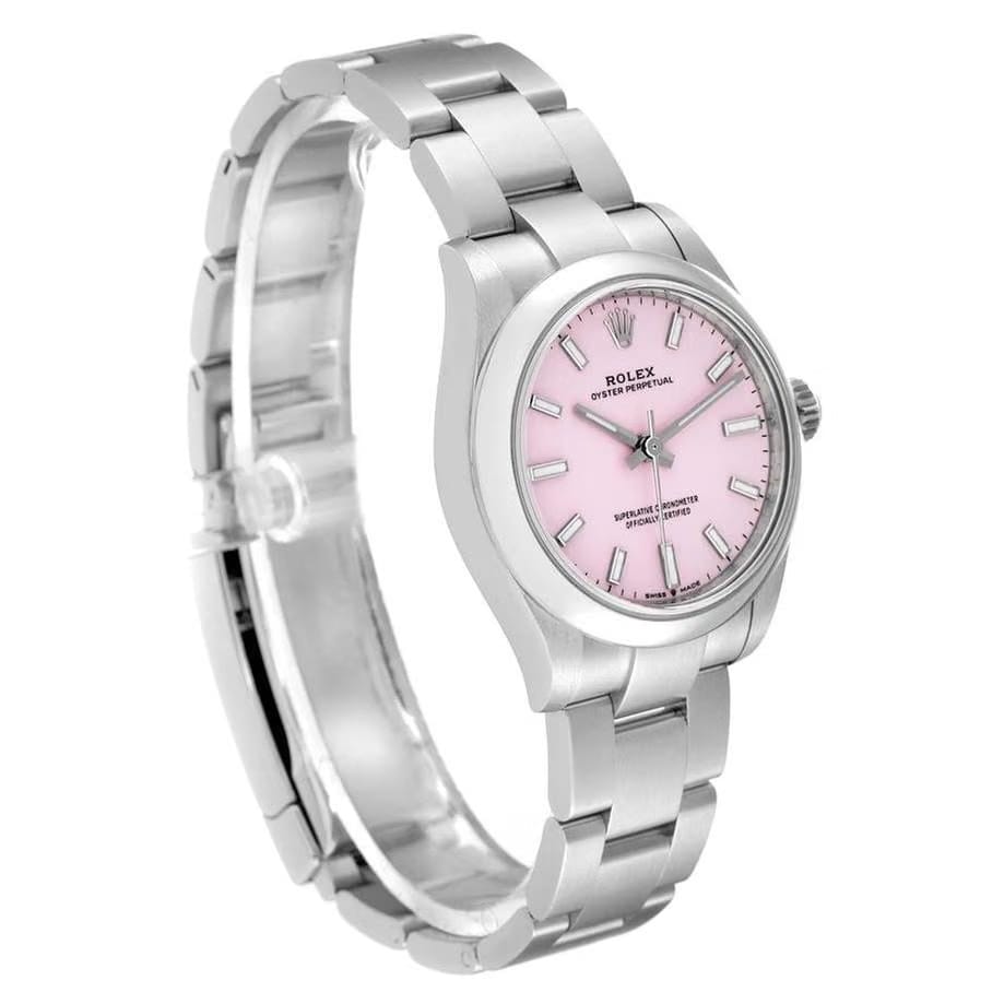 Rolex | Oyster Perpetual | 277200-0004 | Steel | 31 mm | Steel | Pink | Automatic