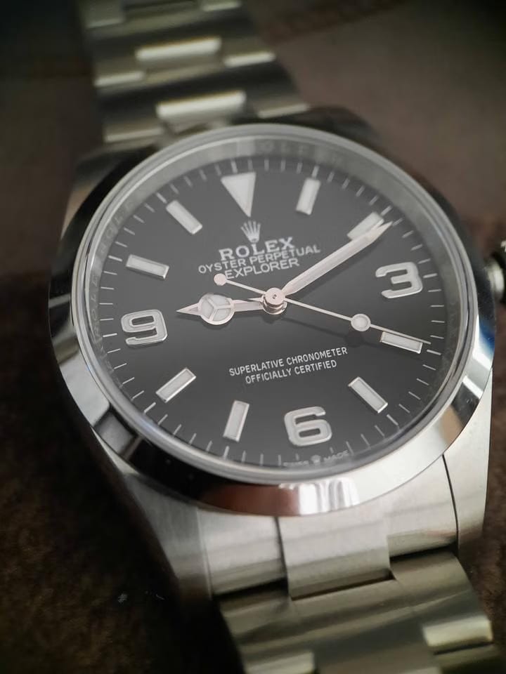 Rolex | Explorer | 124270 | Steel | 36 x 43.2 mm | Steel | Black | Automatic