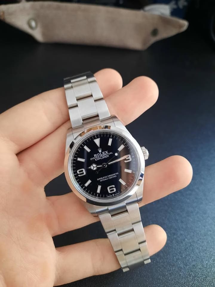 Rolex | Explorer | 124270 | Steel | 36 x 43.2 mm | Steel | Black | Automatic