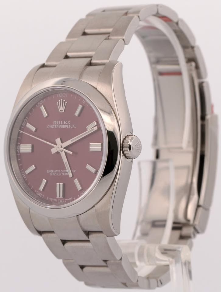 Rolex | Oyster Perpetual | 116000 | Steel | 36 mm | Steel | Purple | Automatic