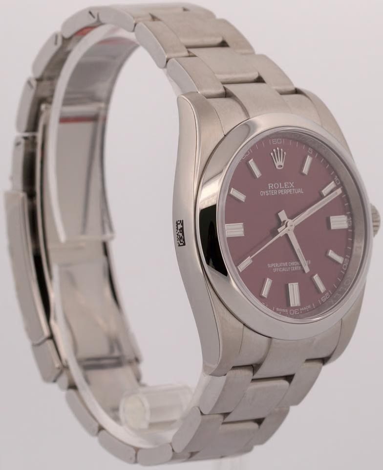 Rolex | Oyster Perpetual | 116000 | Steel | 36 mm | Steel | Purple | Automatic