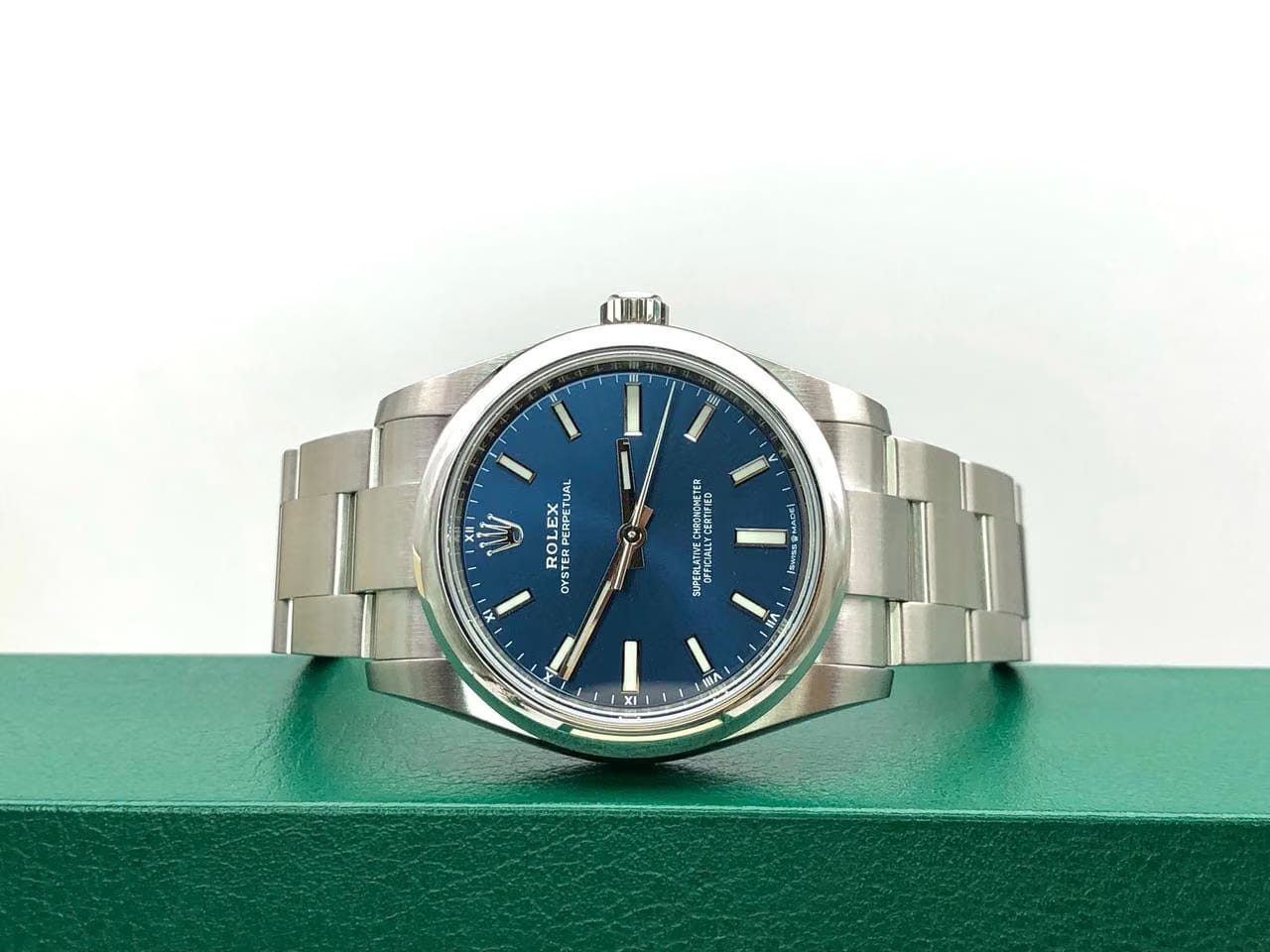 Rolex | Oyster Perpetual | 124200-0003 | Steel | 34 mm | Steel | Blue | Automatic