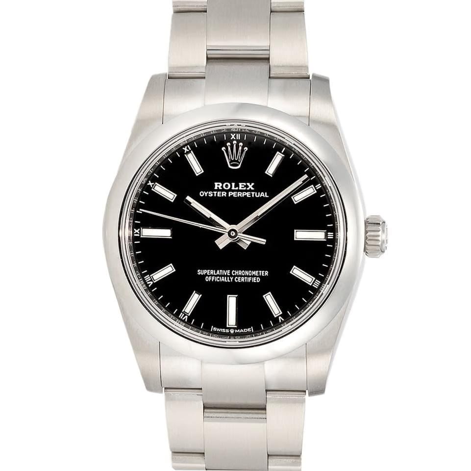Rolex | Oyster Perpetual | 124200 LC EU | Steel | 31 mm | Steel | Black | Automatic
