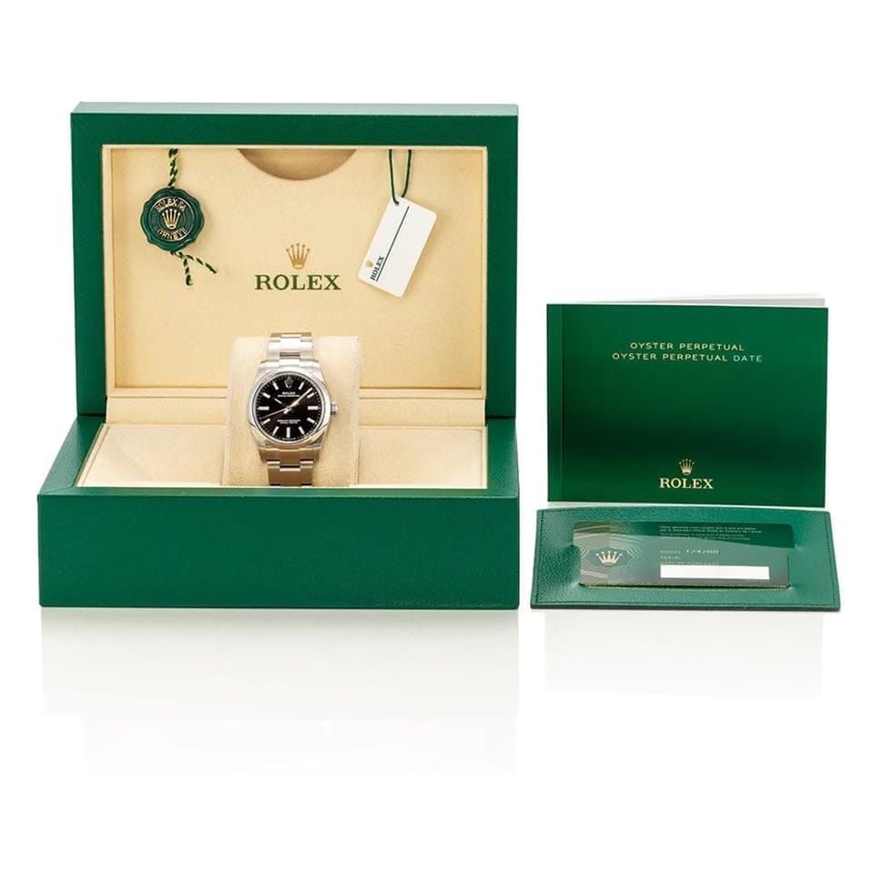 Rolex | Oyster Perpetual | 124200 LC EU | Steel | 31 mm | Steel | Black | Automatic