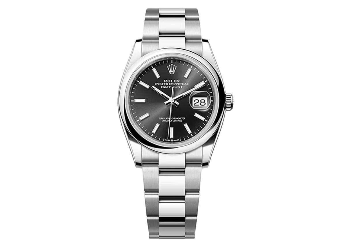Rolex | Datejust | M126200-0003 | Steel | 36 mm | Steel | Black | Automatic