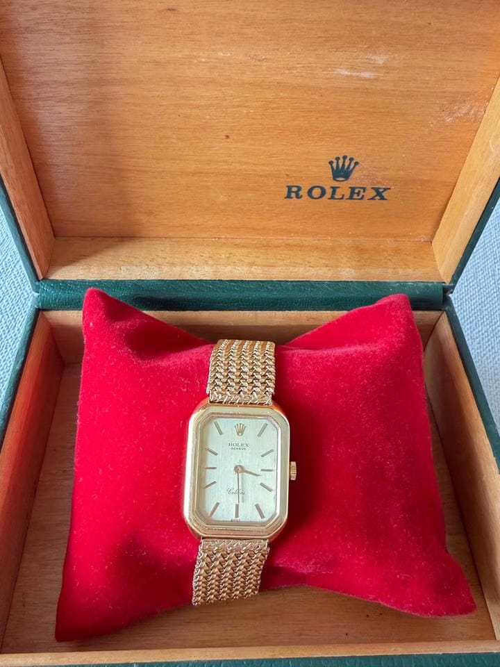 Rolex | Cellini | 4104 | Yellow gold | 23 mm | Yellow gold | Gold | Manual winding